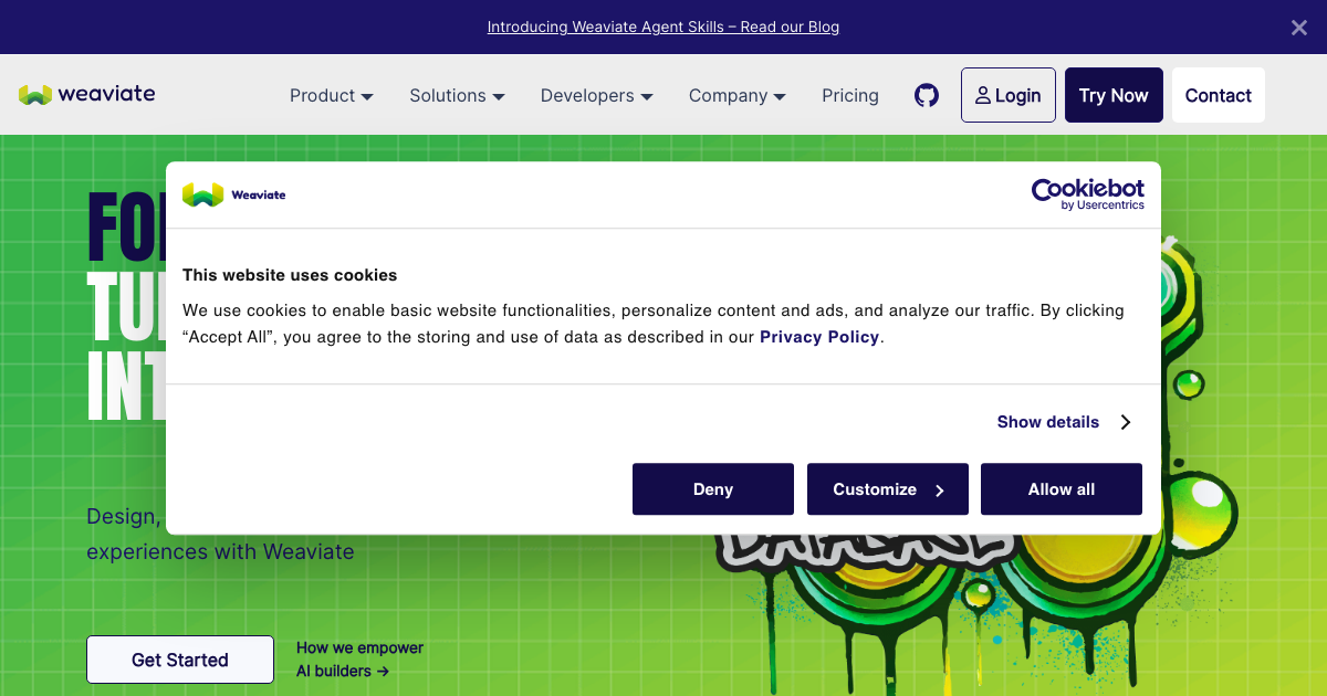 Weaviate vector database for building production RAG retrieval systems