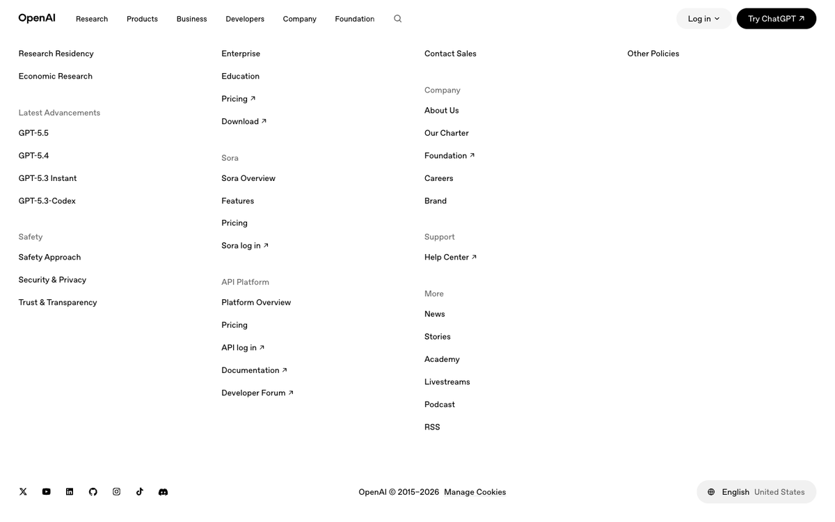 OpenAI's GPT-5.5 announcement page emphasizing agentic coding, computer use, and knowledge work