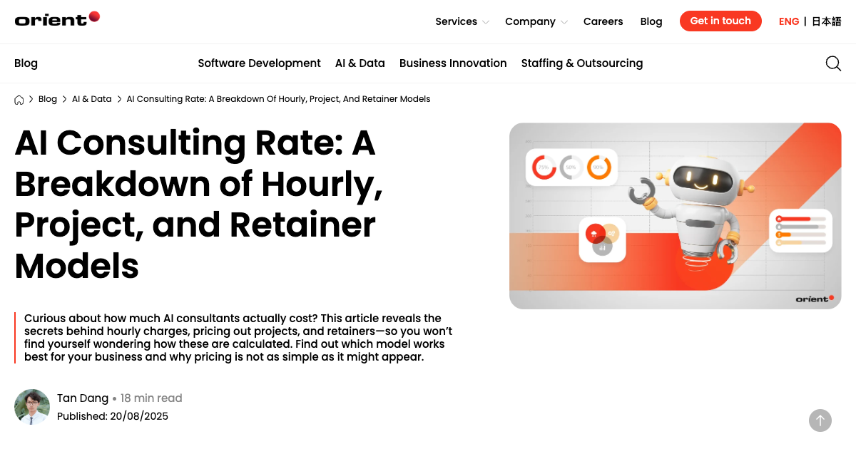 Project-based AI automation pricing breakdown showing small pilot vs enterprise implementation cost ranges