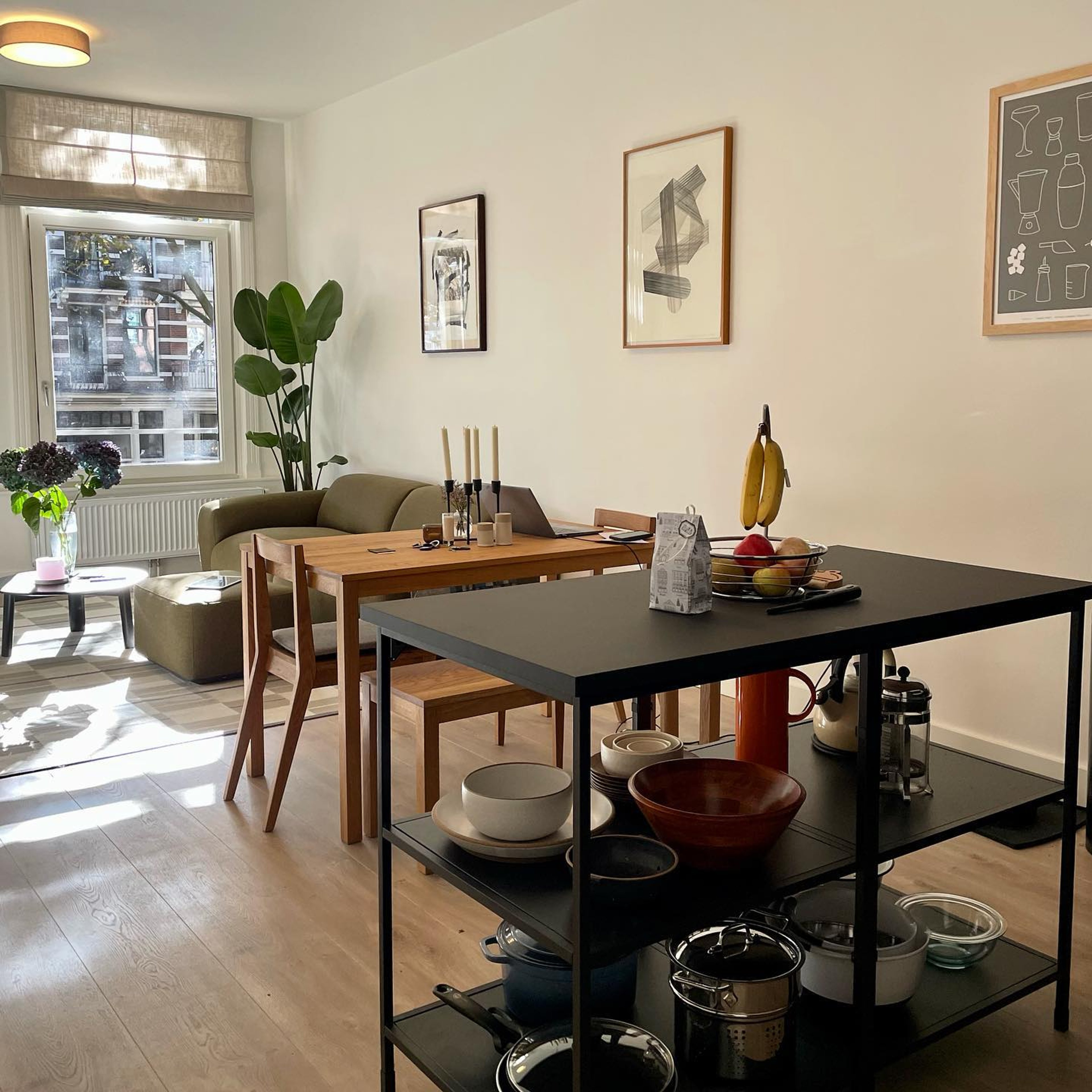 Akron Street furniture at home, photo by @ingridcatherineathome
