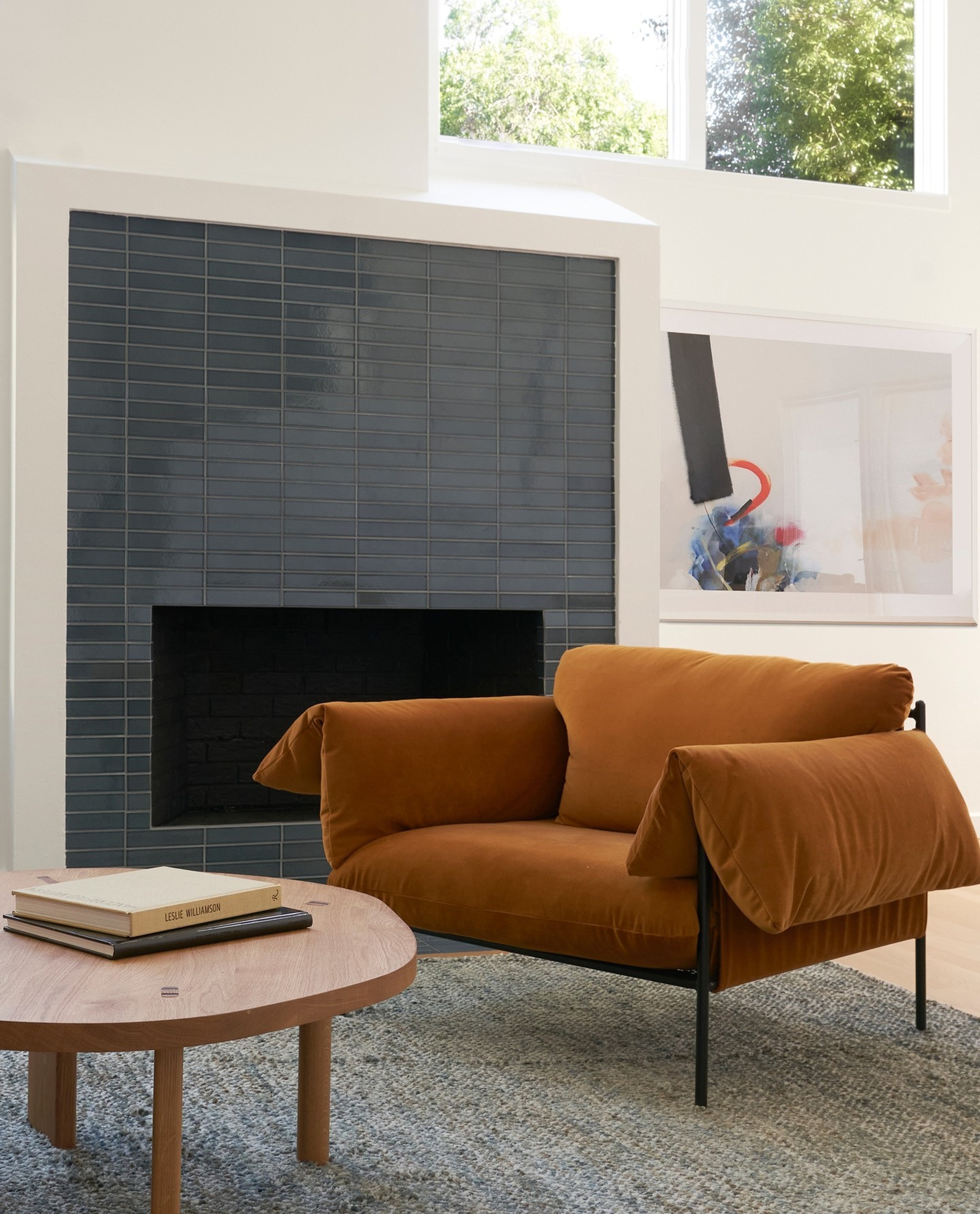 Akron Street furniture at home, photo by @formandfield