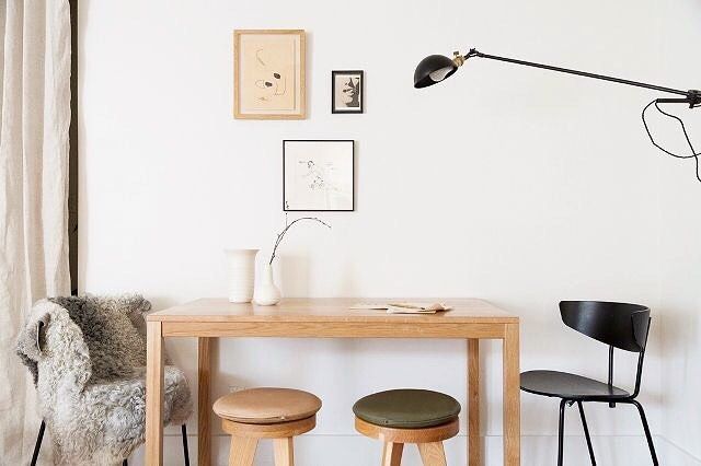 Akron Street furniture at home, photo by @paigegeffen