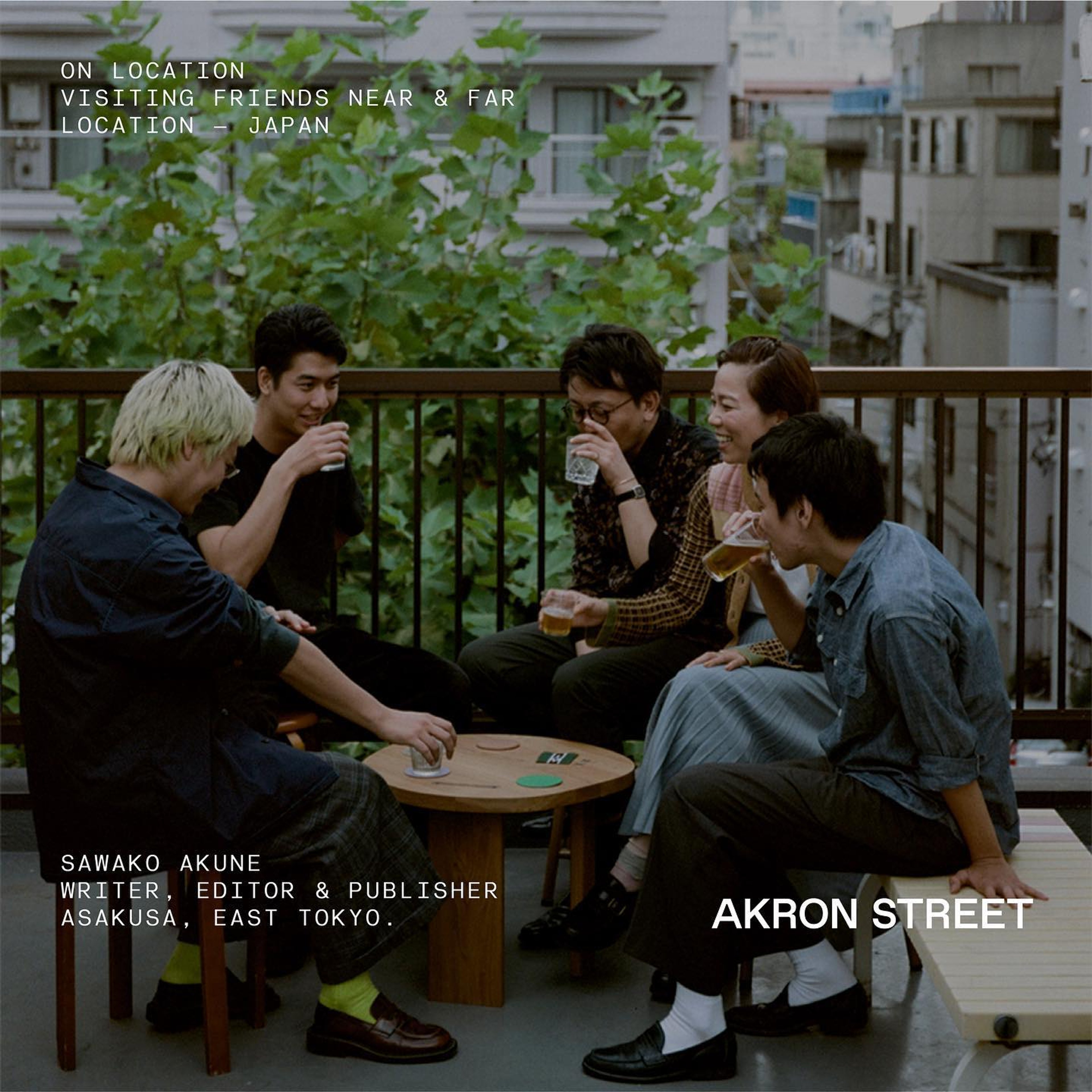 Akron Street furniture at home, photo by @ransomltd