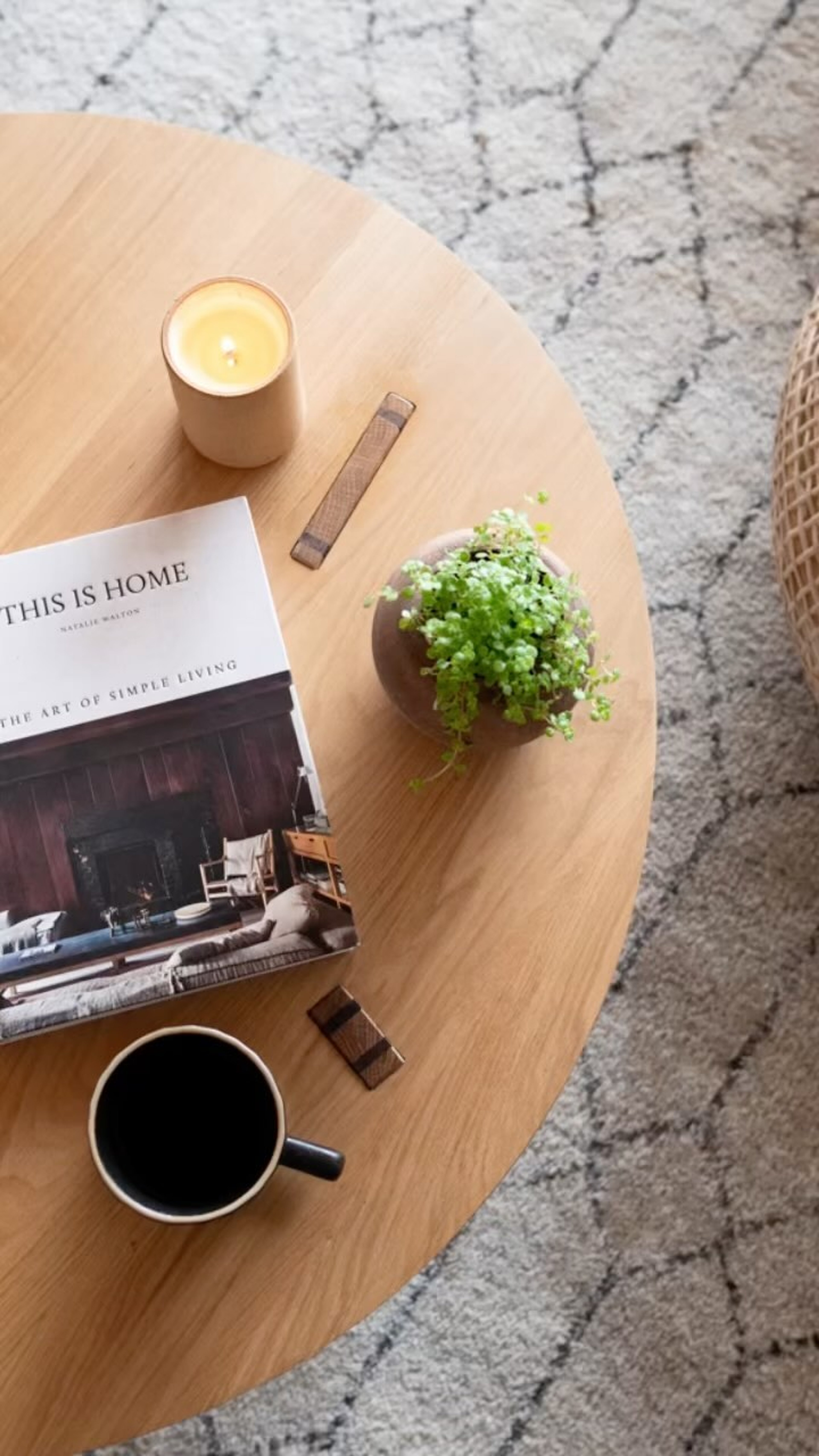 Akron Street furniture at home, photo by @place_interiors