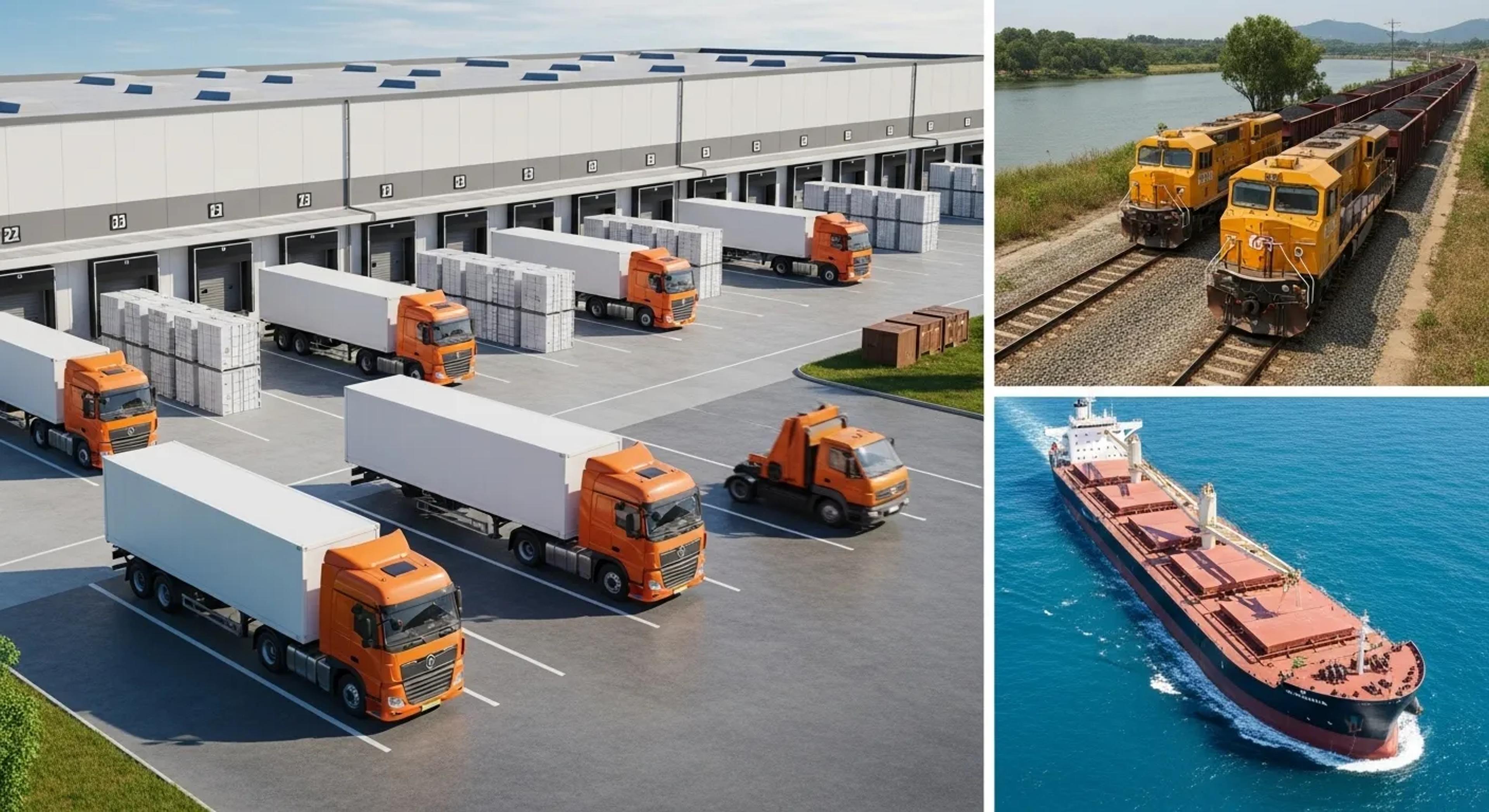 transporte de materias primas