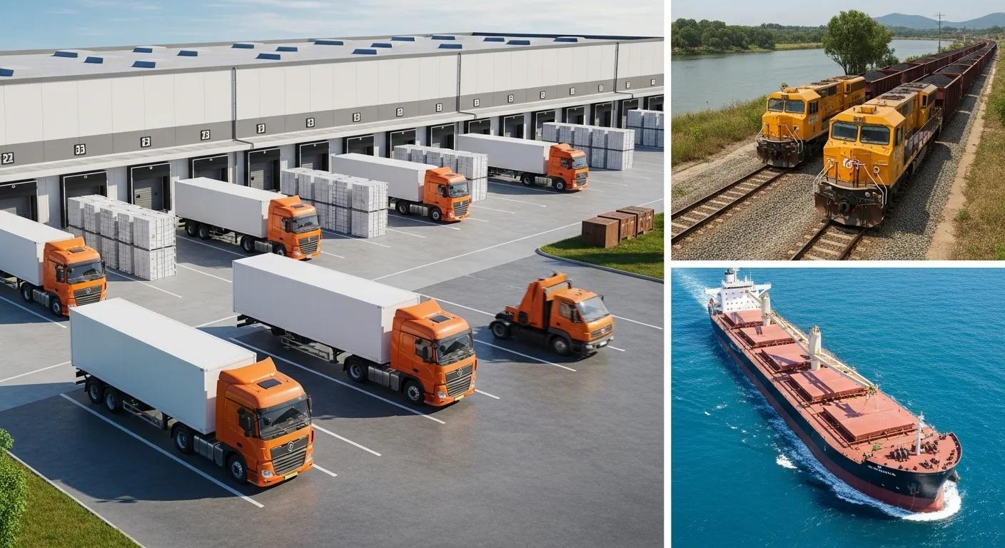 transporte de materias primas