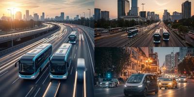 Imagen de portada: Futuro del transporte en México con elementos de sostenibilidad e IA