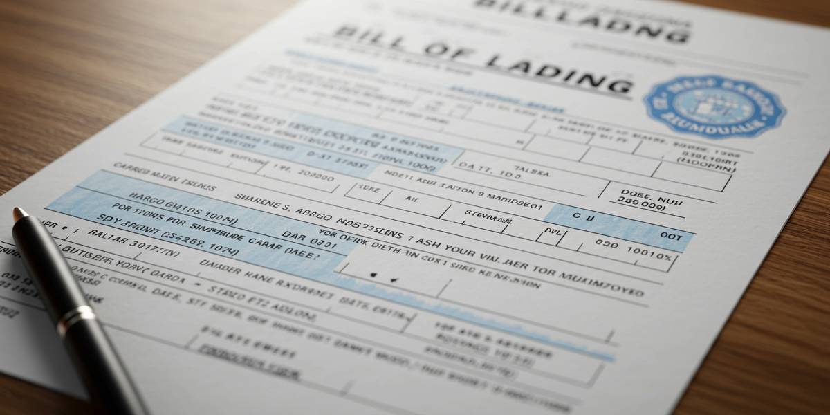 bill of lading