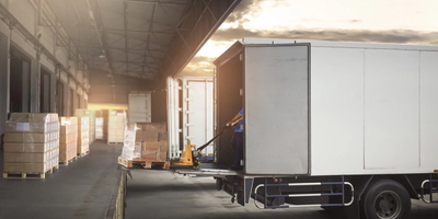 loading truck