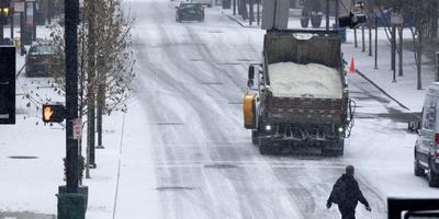 Calles llenas de nieve