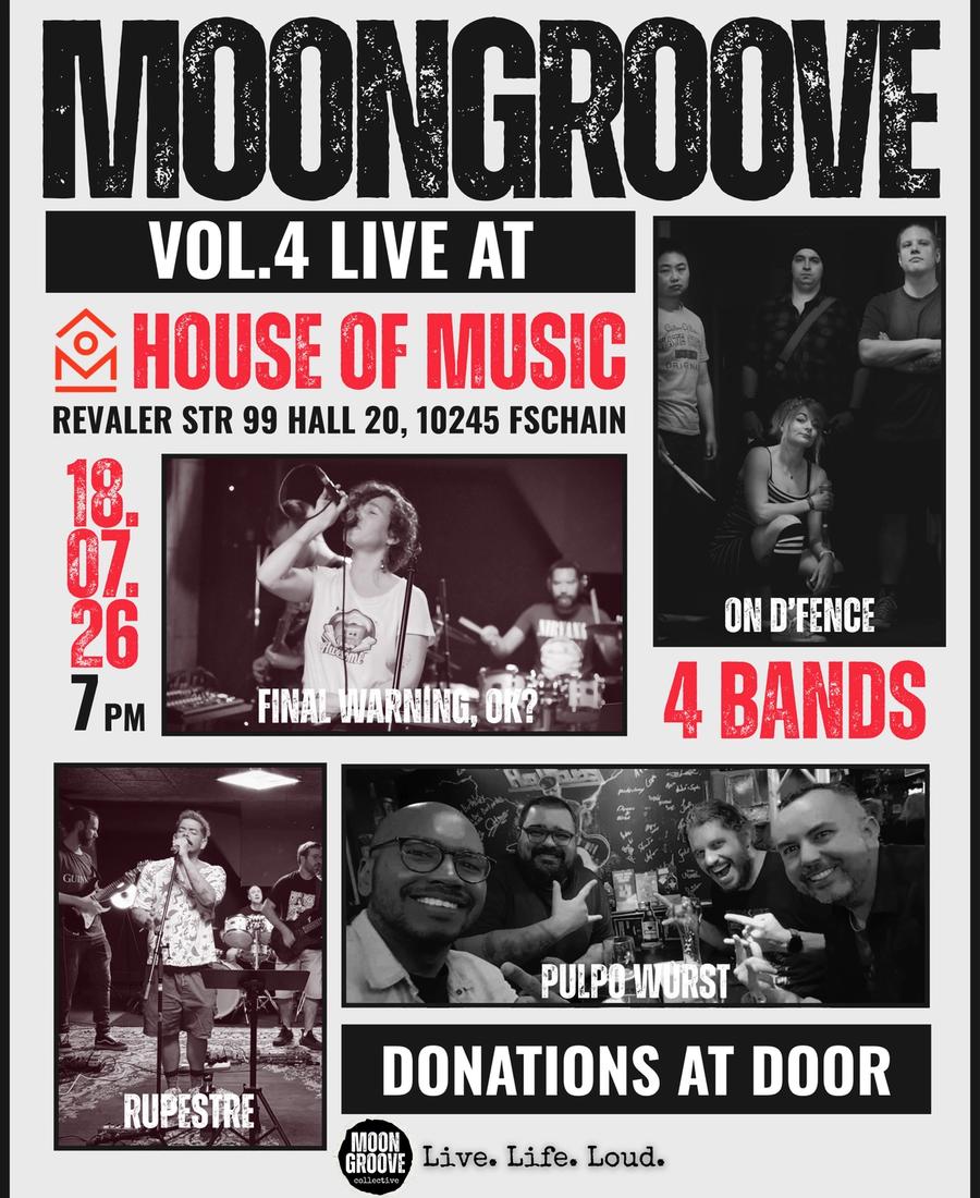 Poster for MoonGroove Vol. 4
