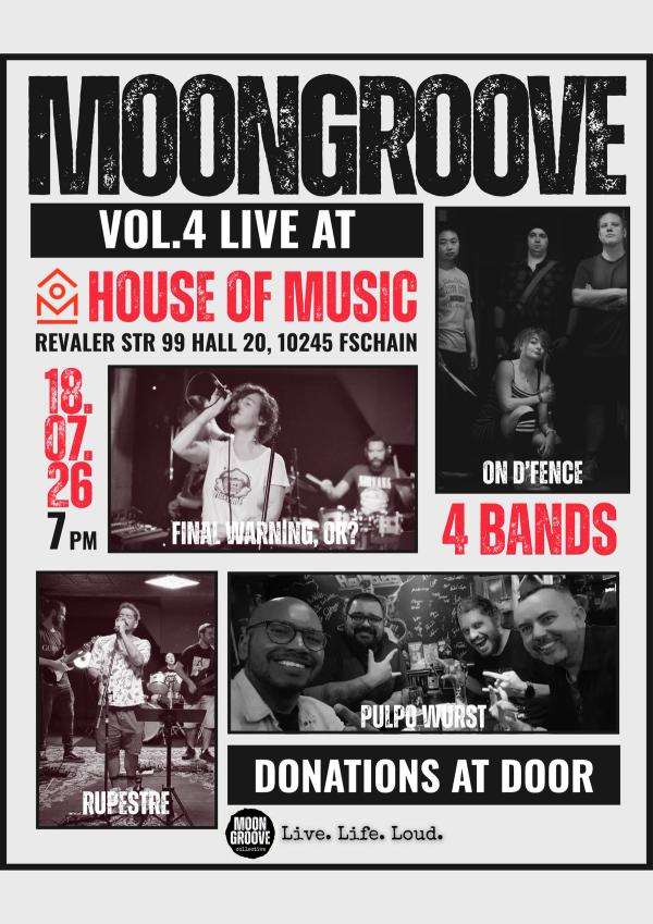 Poster for MoonGroove Vol. 4