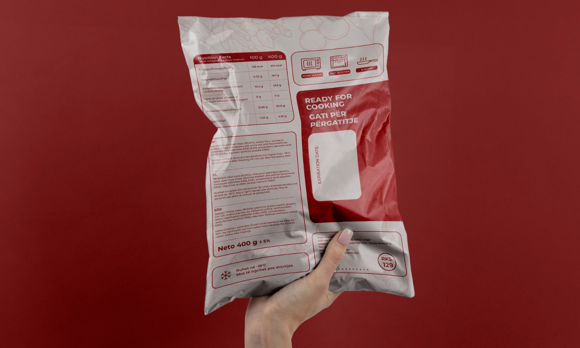 Packaging Back