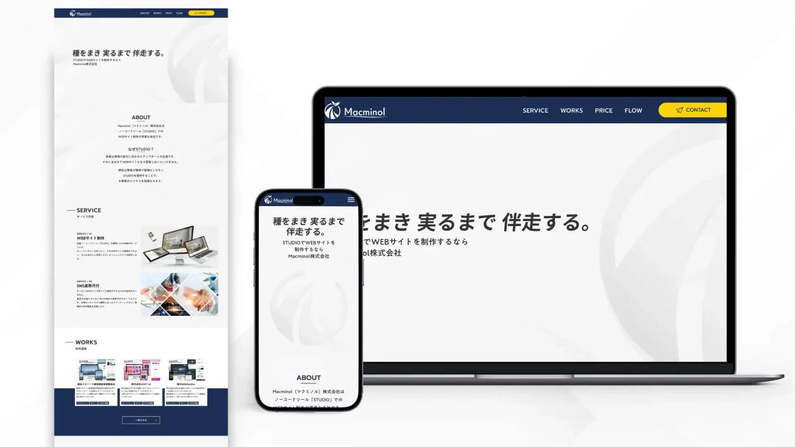 Macminol 制作実績