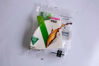 Paper Filter V60 02 - White 100 Sheets