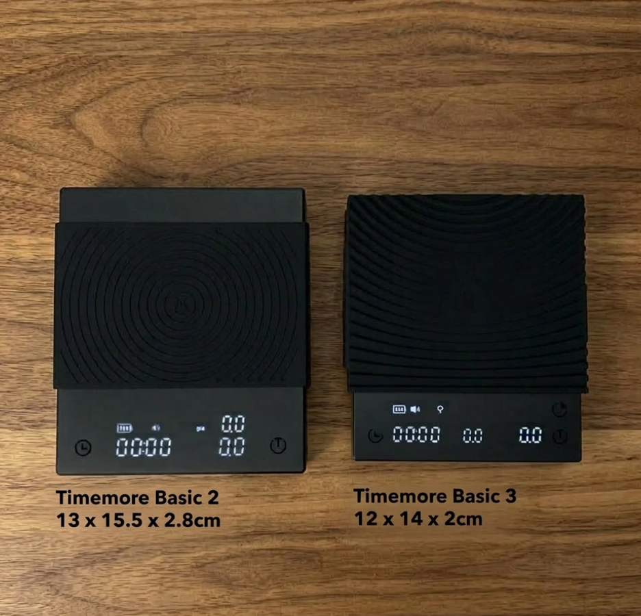 TIMEMORE Black Mirror Kaffeewaage Basic 2.0 in schwarz