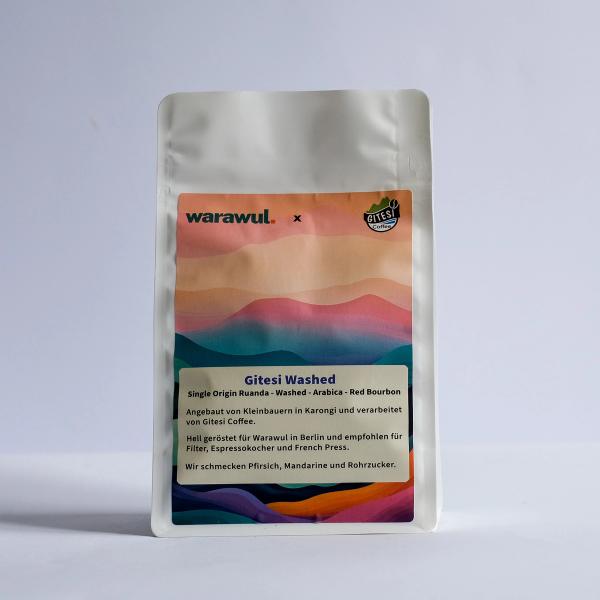 250 g Packung Cascaritas Washed Kaffee von Warawul