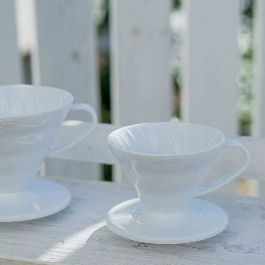 Hario Ceramic Coffee Filter V60 01 White