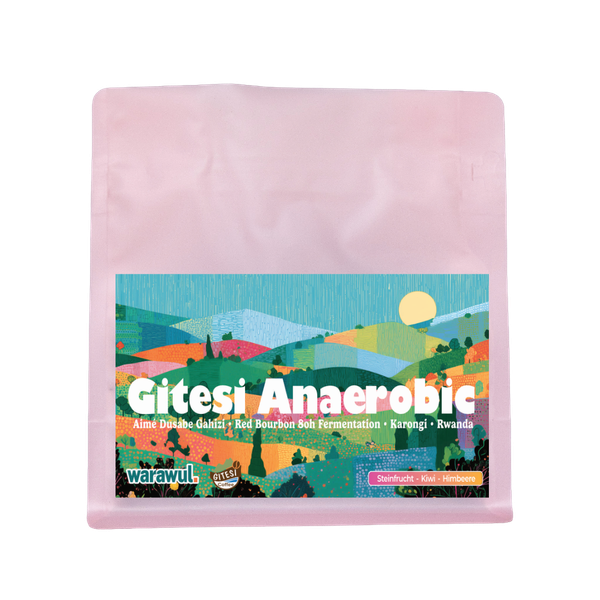 Gitesi Anaerobic Natural Microlot filter coffee from Rwanda by Warawul