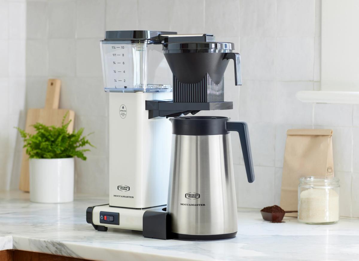 Moccamaster with thermal jug in Off-White