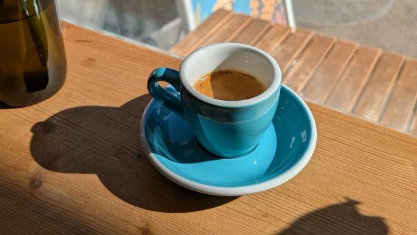 Espresso im Warawul Café