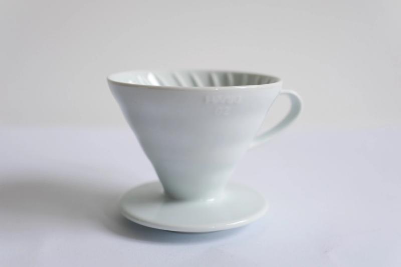 Hario Ceramic Coffee Dripper V60 02 White