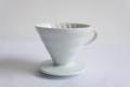 Hario Ceramic Coffee Dripper V60 02 White