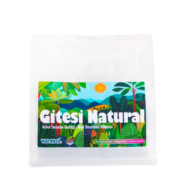 Gitesi Natural filter coffee from Rwanda by Warawul