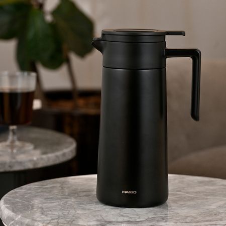 Hario Thermoskanne Double-Walled Thermal Pot schwarz 800 ml