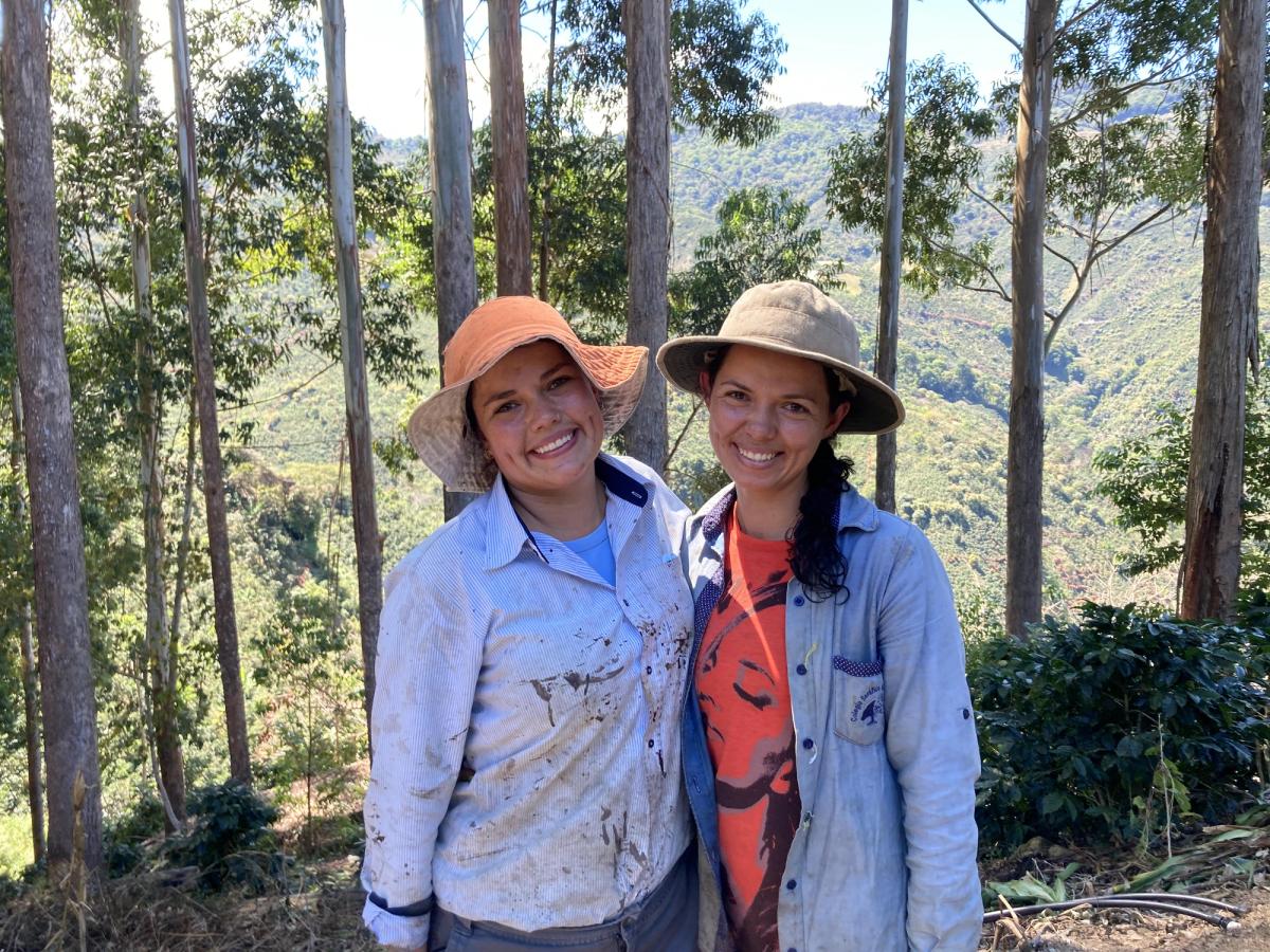 Arleen Jimenez & Maria Jimenez von Beneficio La Angostura in Costa Rica