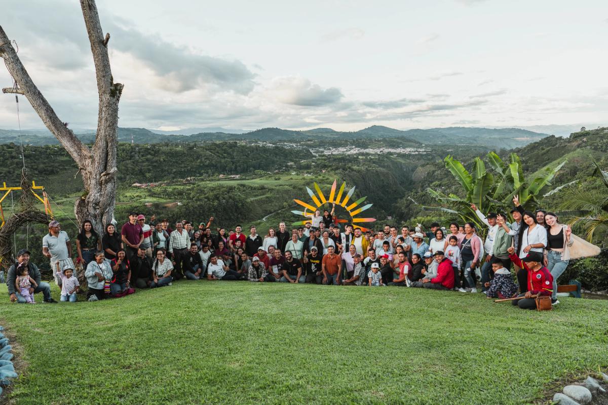 The Monkaaba group of coffee producers in San Agustín,Huila