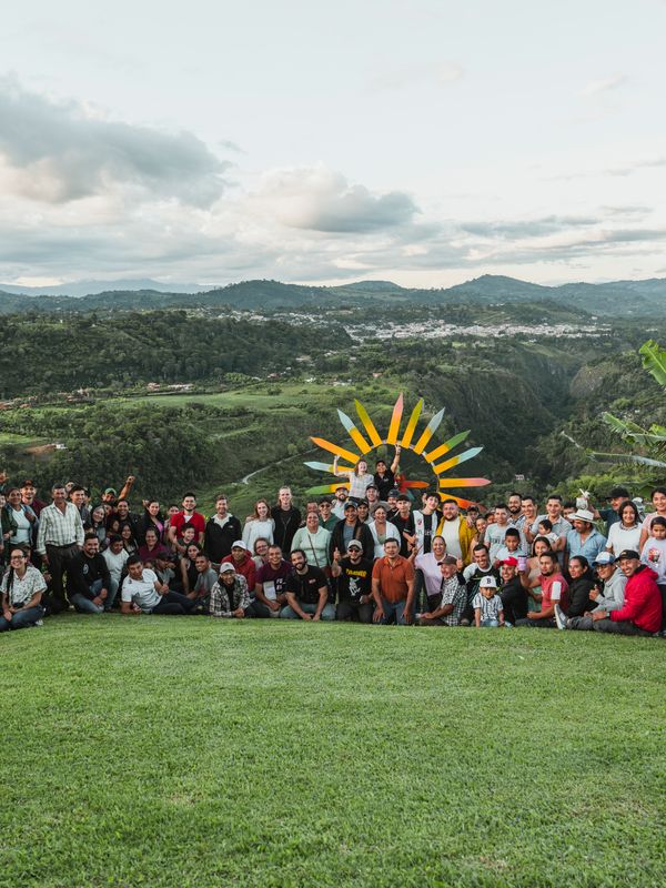 The Monkaaba group of coffee producers in San Agustín,Huila