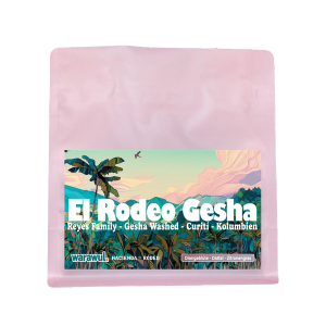 250 g bag of El Rodeo Gesha from Warawul