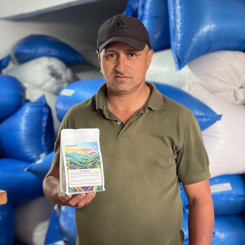 Diever Galindez in San Agustín, Kolumbien