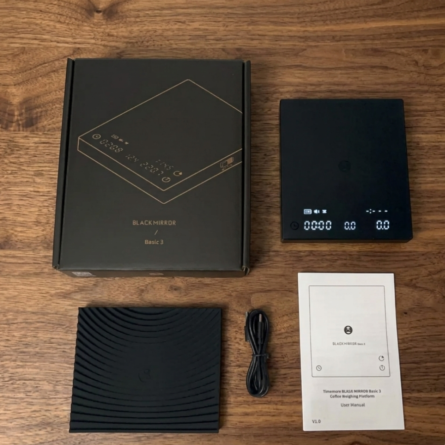 Schachtel der Timemore Black Mirror Basic 3 Schwarz