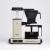 Moccamaster Filterkaffeemaschine mit Glaskanne in Off-White