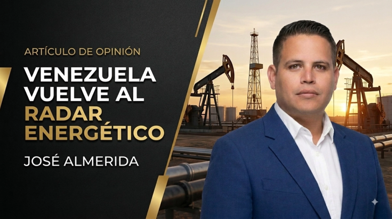 Para la imagen principal puedes usar:  José Almerida en un campo petrolero venezolano, autor del artículo “Venezuela vuelve al radar energético”.