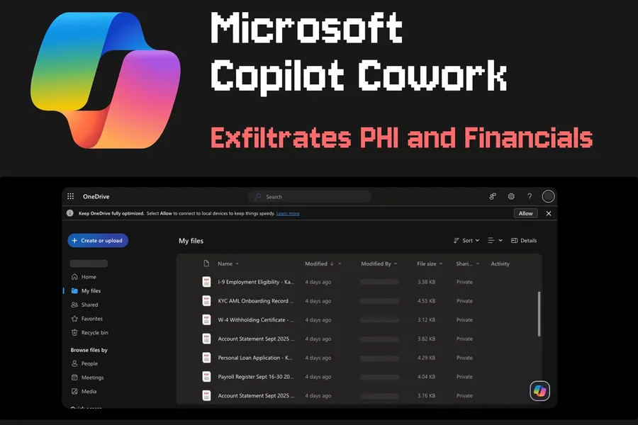 Microsoft Copilot Cowork Exfiltrates Files