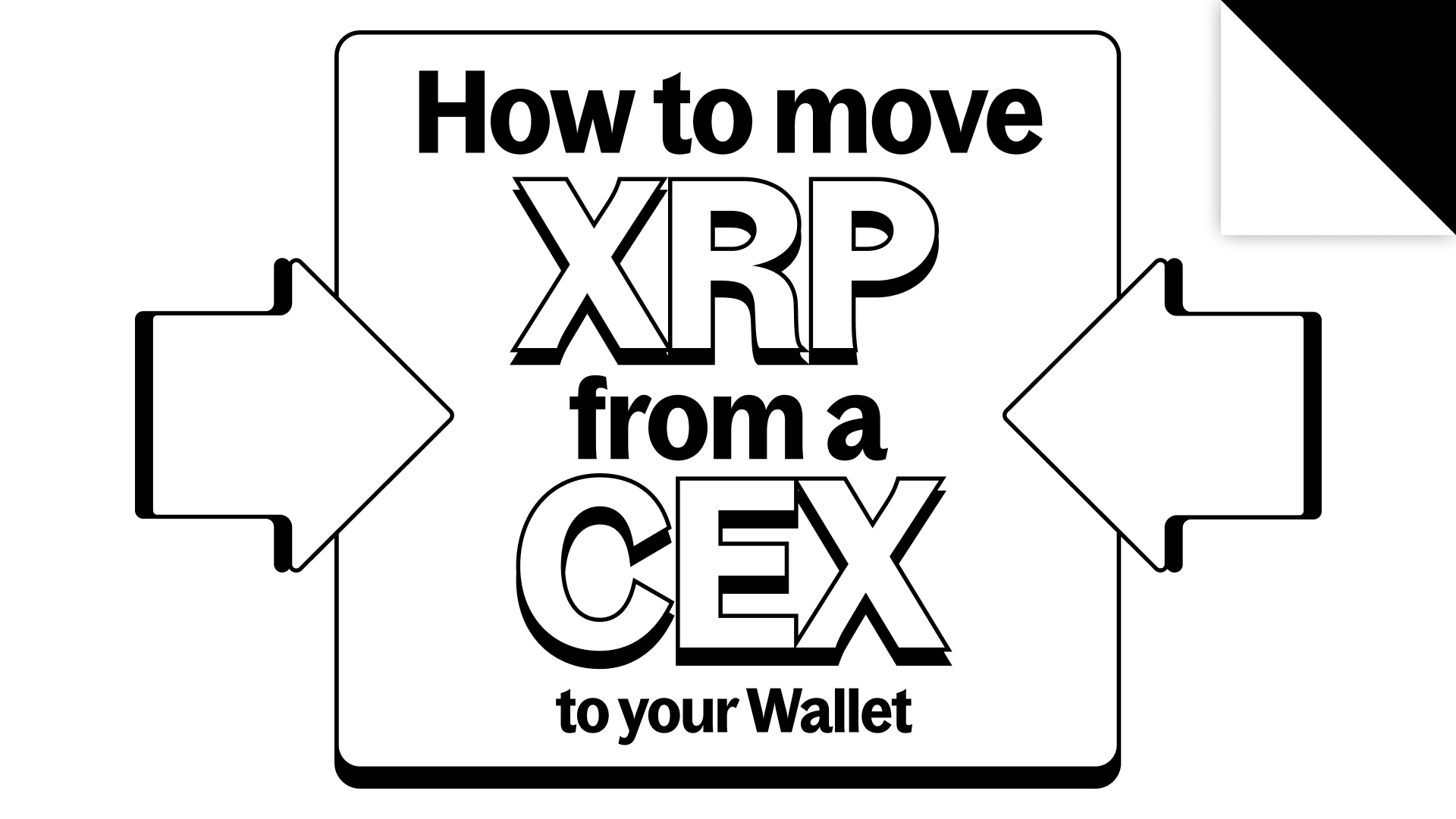 How to move XRP off a CEX (and why it matters)