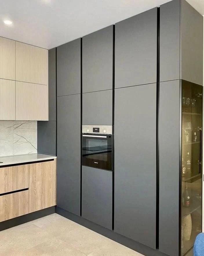 Detalle acero cocina