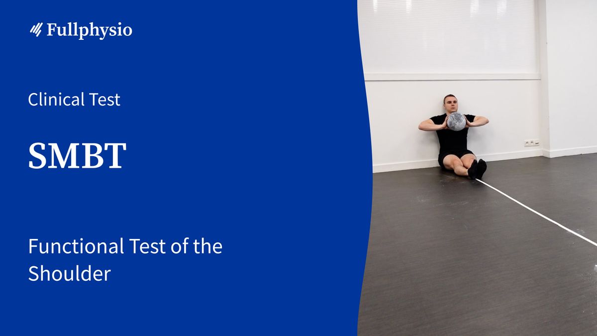 Seated Medicine Ball Throw (SMBT)