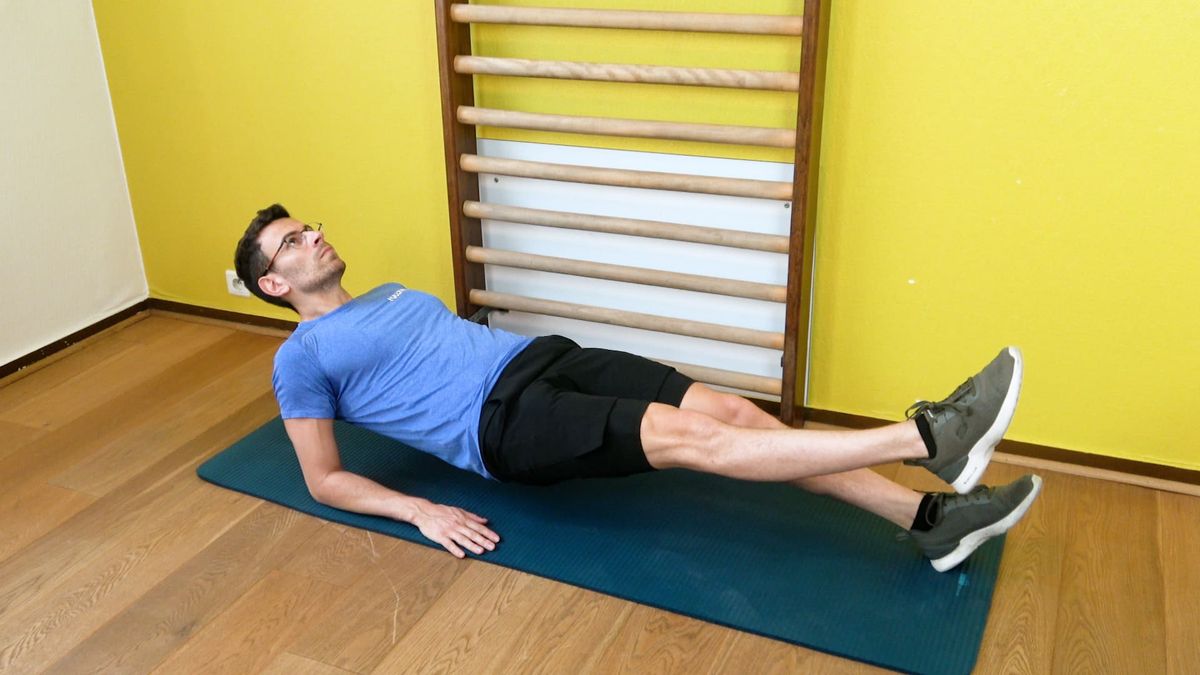 Supine Plank