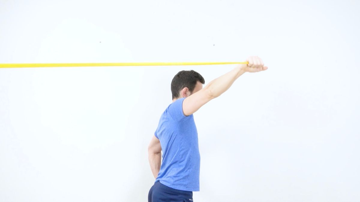 Shoulder Circumduction With Elastic & 125° Shoulder ABD