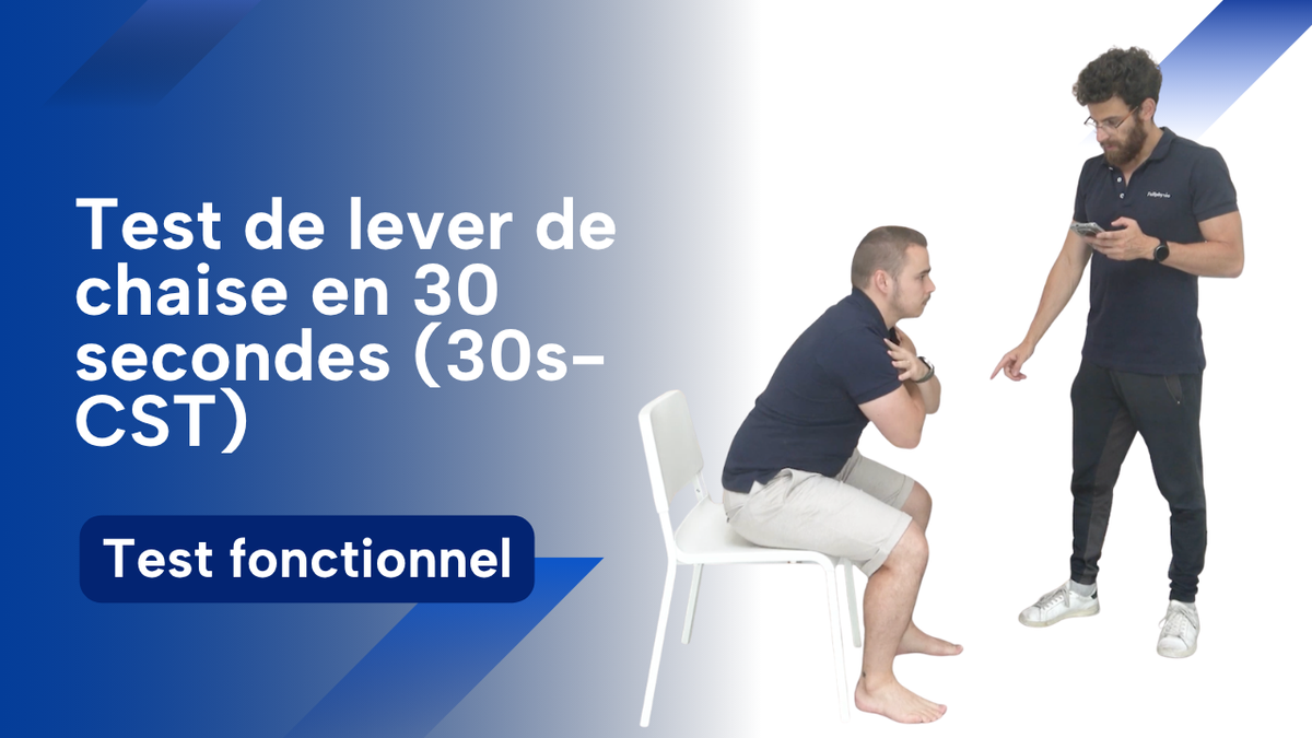 Test de lever de chaise en 30 secondes (30s-CST)