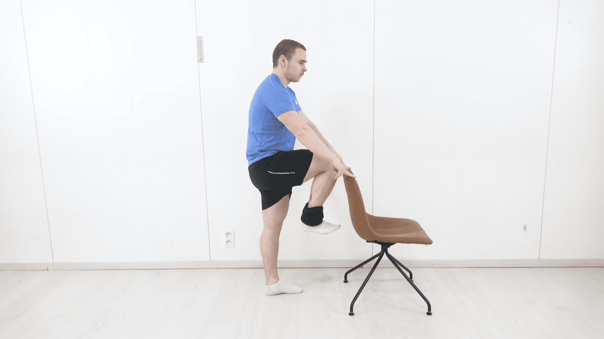 Hip Flexion With Weight