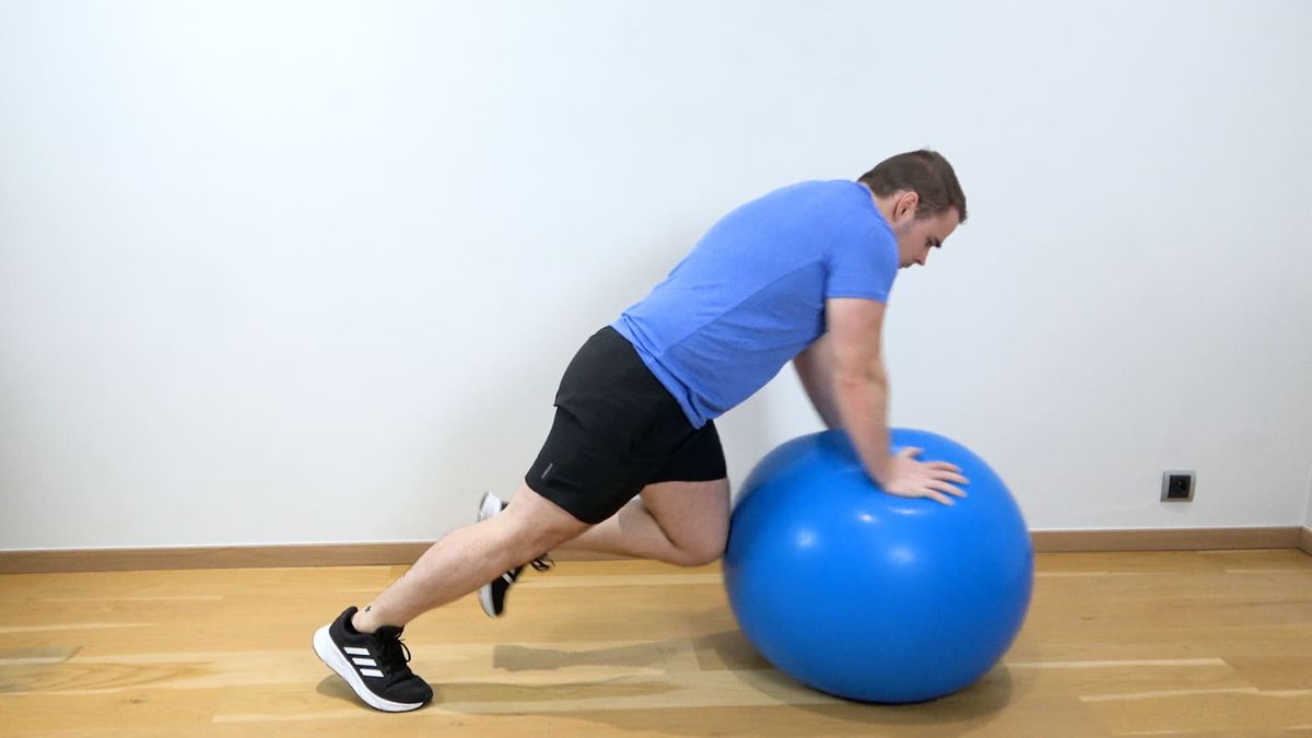 Stabilité épaule en gainage avec déstabilisations
