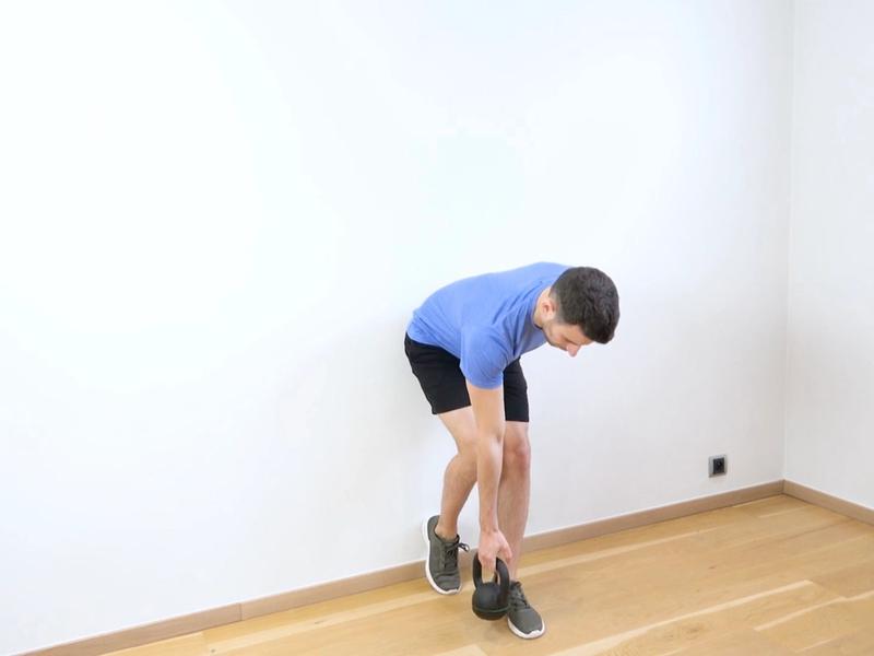Single-Leg Romanian Deadlift With Weight, view 2