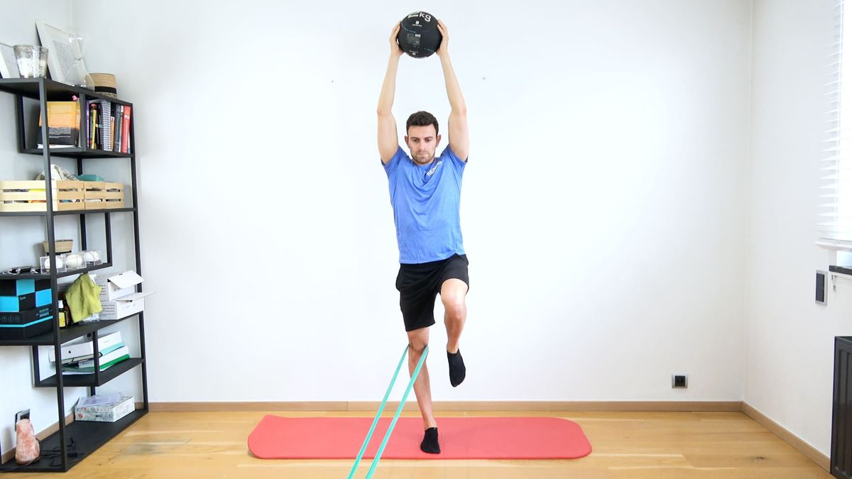 Extension de genou & core stability