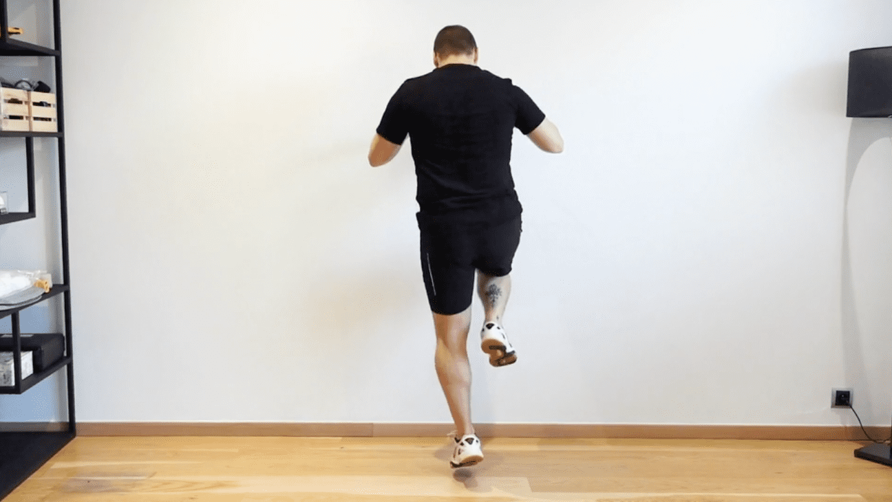 Single-Leg Hopping, view 2