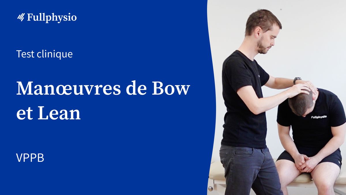 Manœuvres de Bow et Lean